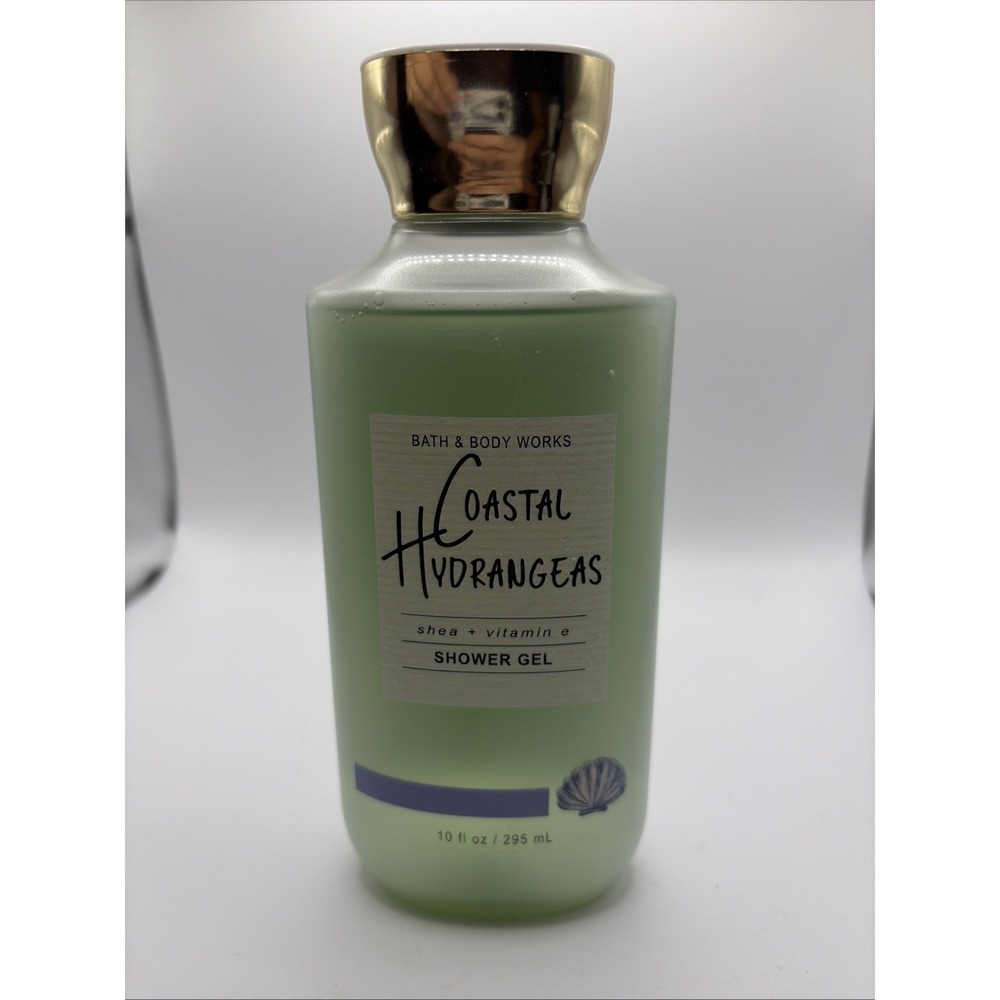 BATH & BODY WORKS COASTAL HYDRANGEAS SHOWER GEL 10 FL OZ